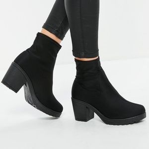 Black Chunky Boots